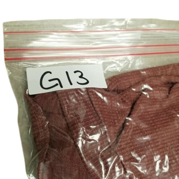 Listicle Womens Rust Button-Shoulder Long-Sleeve Ribbed Top Size Large‎ - Picture 9 of 10